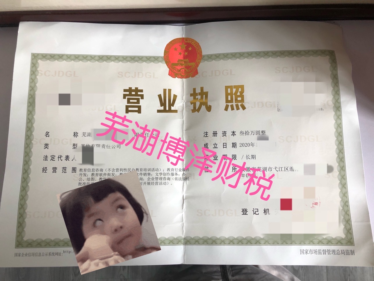 芜湖注册公司